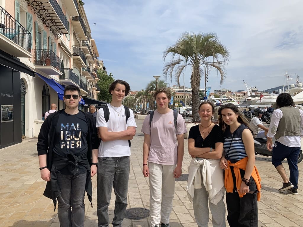 Cinq lycéens au festival de Cannes !